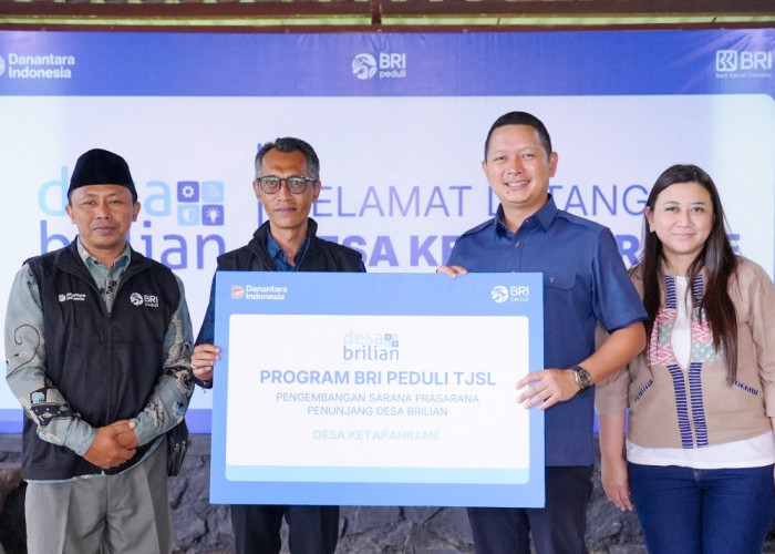 Dorong Pengembangan Wisata dan Edukasi Berbasis Masyarakat, BRI Peduli Salurkan Bantuan untuk Desa Ketapanrame