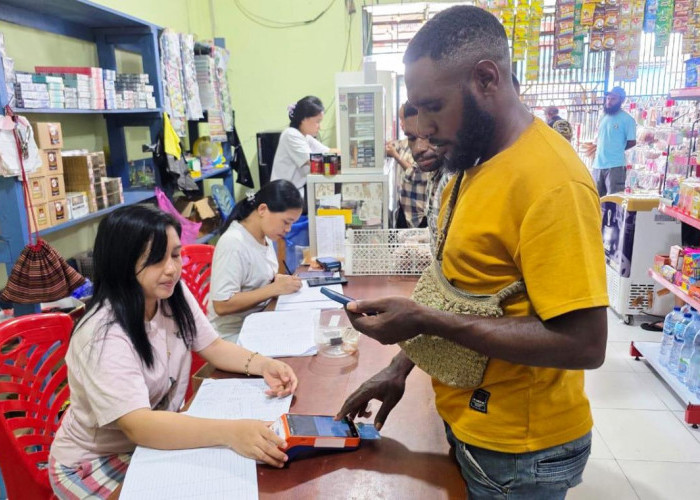 Dekatkan Akses Layanan Keuangan, BRILink Agen Waisun Jadi Tumpuan Warga di Papua Pegunungan