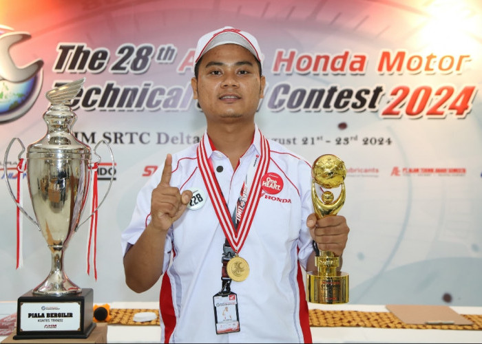 4 Jenis Pelatihan Khusus Rikki Gustiawan, Pria Asal Palembang Raih Juara 1 Kategori Teknisi AHM-TSC 2024