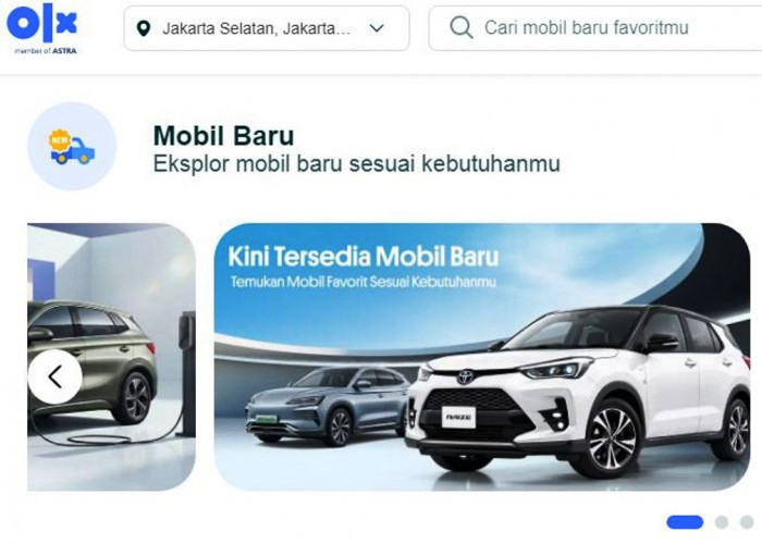 OLX Hadirkan Sub Kategori Mobil Baru, Permudah Konsumen Cari Kendaraan