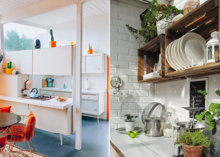 9 Model Rak Dapur Minimalis yang Keren dan Sederhana, Bisa Jadi Referensi Kamu  