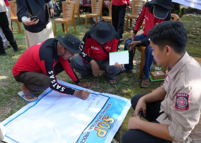 Bangun Kolaborasi Mitigasi Bencana, Kilang Plaju Kukuhkan Kawasan Siaga Bencana