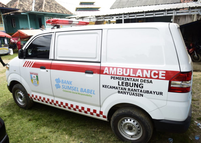 Desa Lebung Terima 1 Ambulans, Harapan Gubernur Tidak Ada Penumpangnya