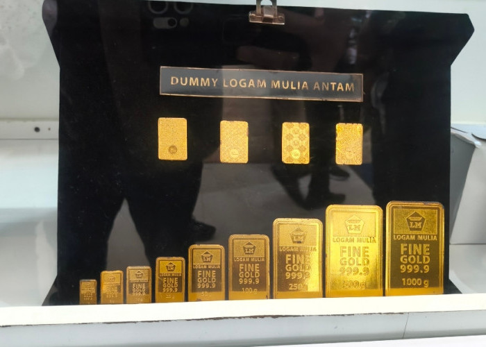 Harga Emas Antam Hari Ini Kamis 27 April 2026 Anjlok Rp 16 Ribu, Logam Mulia 1 Gram Turun Jadi Rp 2,8 Juta