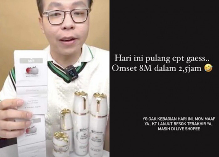 Wow! dr Richard Lee Raup Rp8 Miliar Hanya 2,5 Jam Jualan di Shopee Live