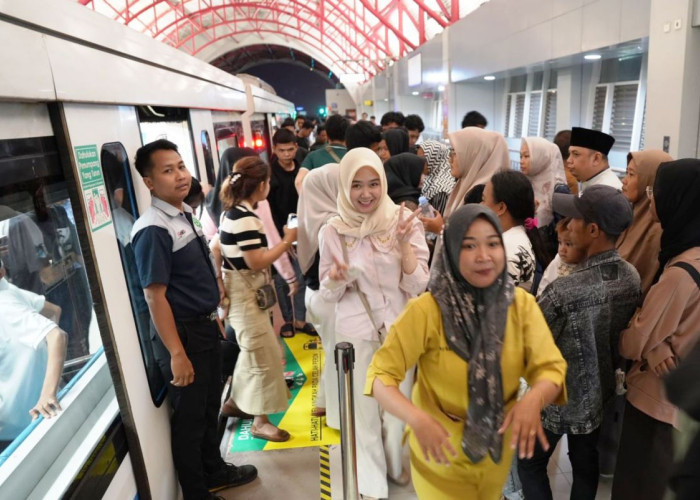 Tutup Tahun 2024, LRT Sumsel Lampaui Target Okupansi Penumpang 