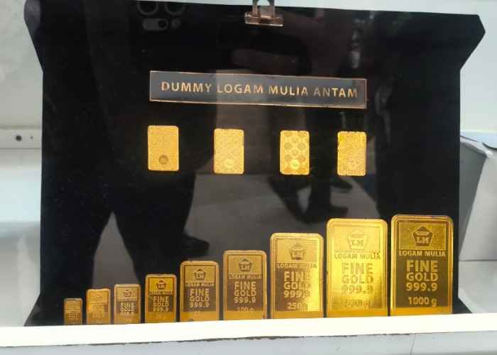 Harga Emas Antam Hari Ini Senin 20 April 2026 Anjlok Rp 44 Ribu, Logam Mulia 3 Gram Turun Jadi Rp 8,4 Juta