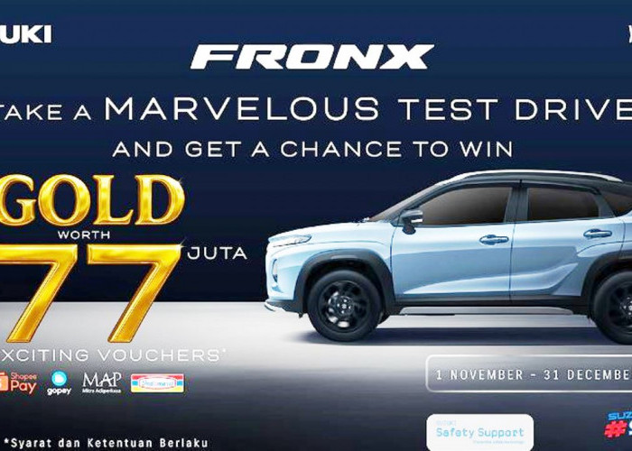 Daftar Pemenang Test Drive Fronx Gold 77 Periode November – Desember 2025, Unduh di Sini 