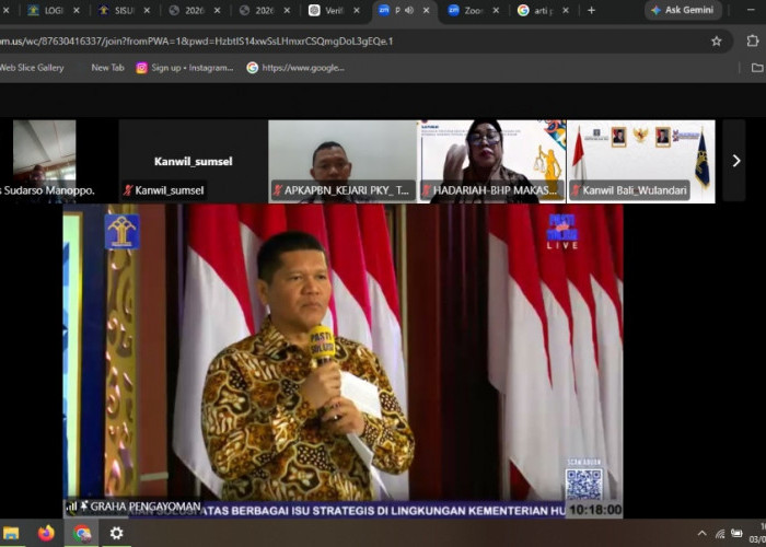 Kemenkum Sumsel Ikuti Forum Pengaduan Pelayanan Publik PASTI ADA SOLUSI, Penyelesaian Cepat dan Transparan