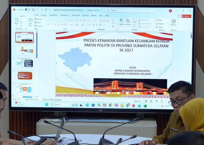 Parpol di Sumsel Usul Kenaikan Hibah Kursi di DPRD Naik Enam Kali Lipat