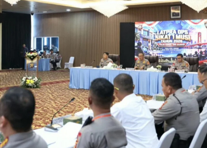 Besok Operasi Sikat I Musi 2026, 16 Hari Kedepan Bidik  Curat, Curas, Curanmor hingga Premanisme