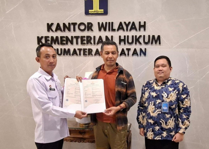 Hanya 10 Menit, Kanwil Kemenkum Sumsel Catat Hak Cipta Kekayaan Intelektual Lagu Karya Seniman Lokal Nasuka