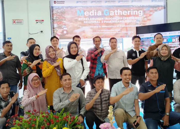 Jalin Komunikasi, Pelindo Group Regional 2 Palembang Gelar Media Gathering Tahun 2025