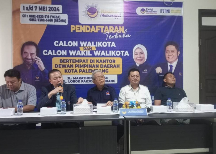 Serius Nyalon Walikota Palembang, Syafran Syaropi Ambil Formulir di Partai Politik