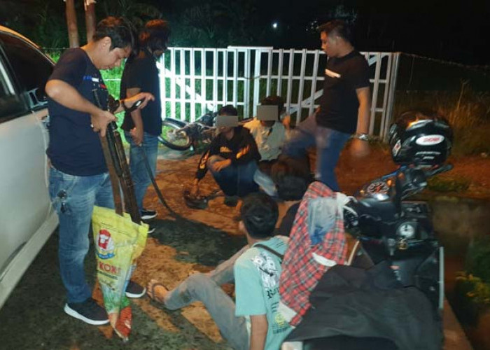 Sajam Sekompok Pemuda Mau Tawuran Bikin Merinding,  Polsek Kalidoni Berhasil Menggagalkan