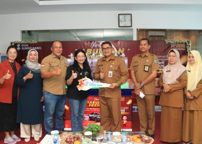 Bahuni Jadi Pemenang Hadiah Utama Undian Tabungan Pesirah Bank Sumsel Babel di Tanjungpandan