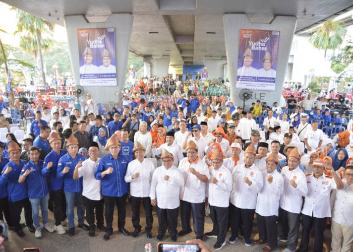 Pilkada Palembang, Yudha-Bahar Janjikan Berobat Gratis Kepada Warga Palembang 