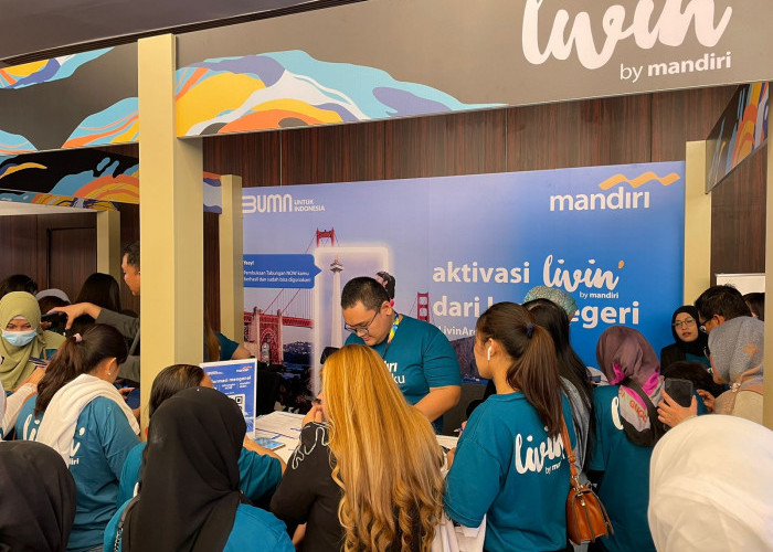  Mandiri Kenalkan Fitur Livin' ke WNI di Dubai