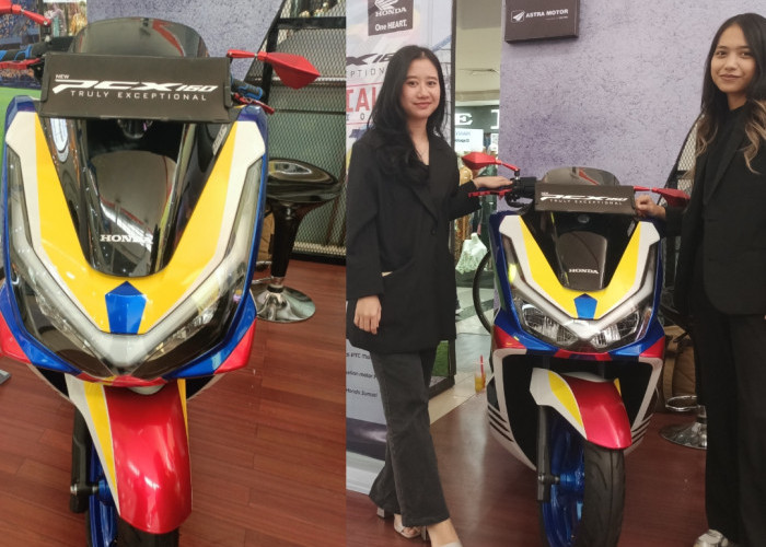 Terbatas, Astra Motor Sumsel Hadirkan New Honda PCX 160 Modif Edisi Gundam, Ini Cara Belinya