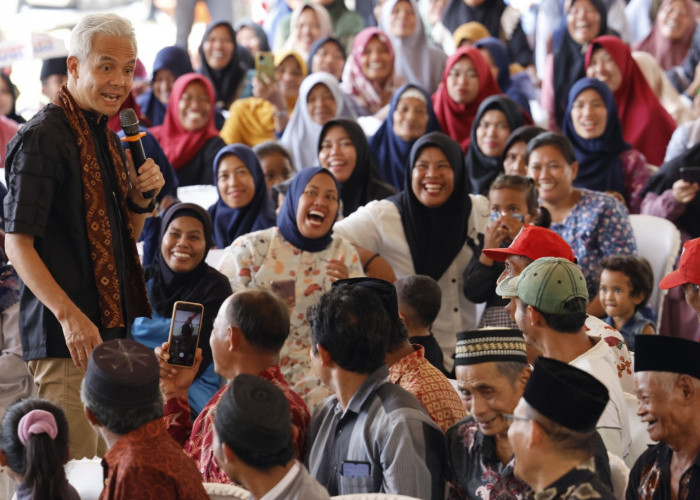 Bacapres PDIP ke Desa Bukit Jaya, Jauhari: Ngimpi Opo Pak Ganjar Datang ke Sini