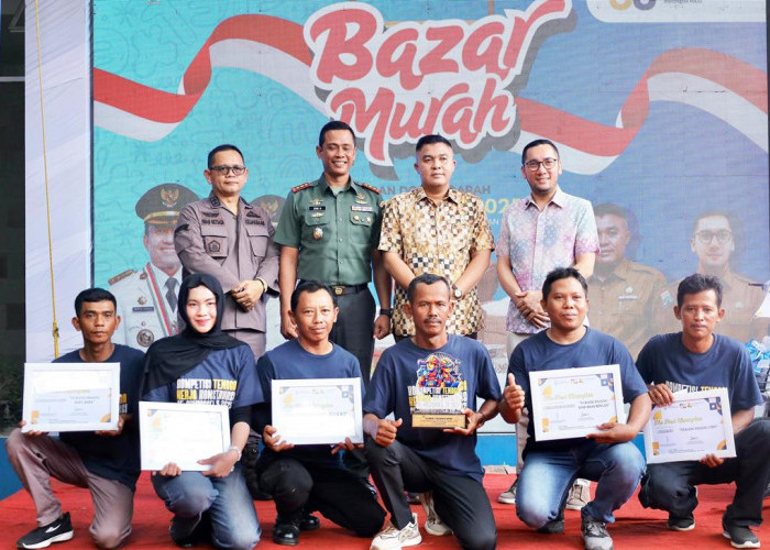 Peringati Hari Bakti PU ke-80, Sekda Palembang Aprizal Hasyim Tinjau Donor Darah dan Bazar Murah di PUPR 