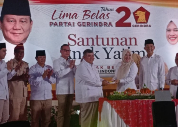 Saat Rayakan HUT ke-15, Gerindra Sumsel Suarakan Prabowo Jadi Presiden 2024