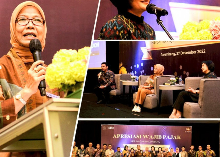 KPP Madya Palembang Apresiasi Pembayar Pajak Terbesar 2022