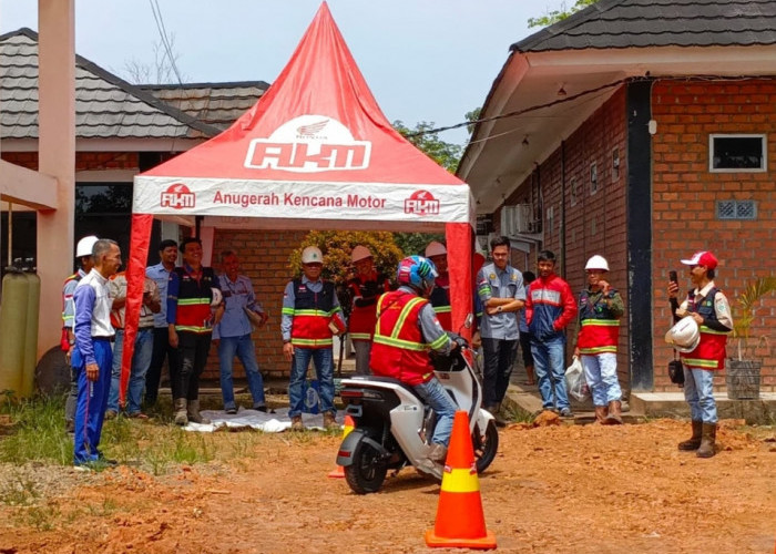 Astra Motor Sumsel Sambangi PT SLR dan Bank Panin, Edukasi Safety Riding Tingkatkan Berkendara Cari Aman