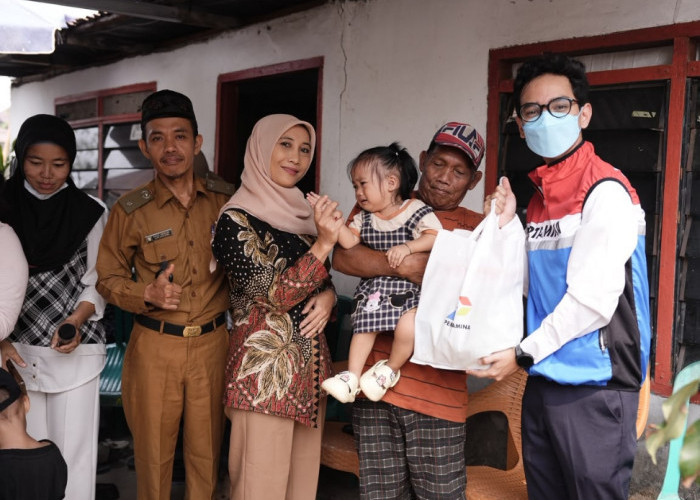 Langkah Tumbuh Sehat, Kilang Plaju Salurkan PMT Dukung Pemenuhan Gizi Anak di Desa Sungai Rebo