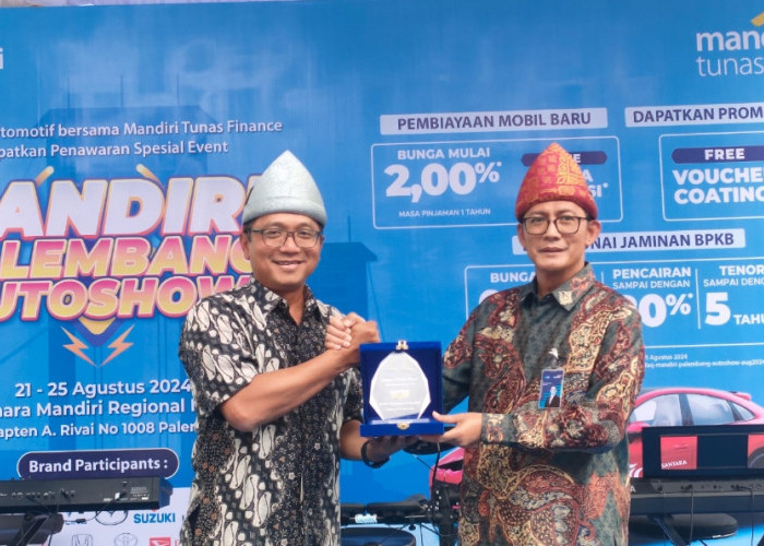 Mandiri Tunas Finance Berkolaborasi dengan Bank Mandiri Gelar Mandiri Palembang Autoshow 2024