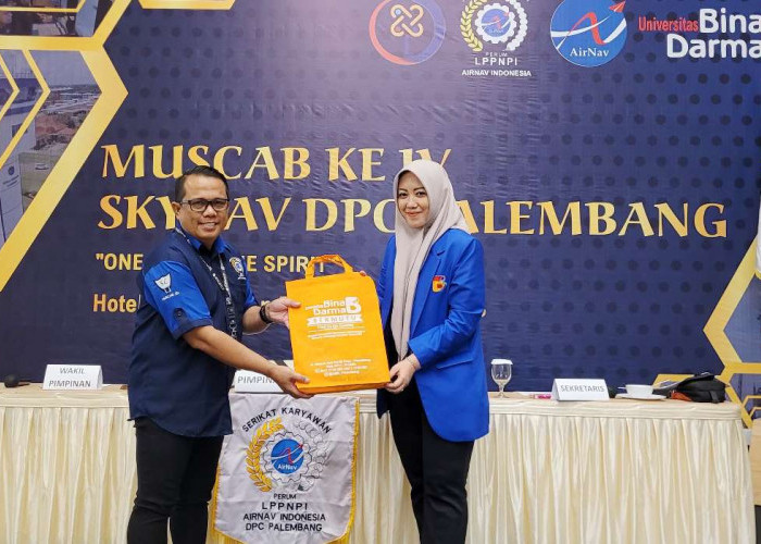 Marketing UBD Promosikan Kelas Karyawan Jalur RPL di Muscab IV DPC SKYNAV Palembang