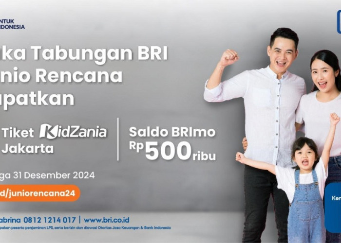 Buka Tabungan BRI Junio Rencana untuk Anak Bisa Dapat Hadiah Menarik dari BRI