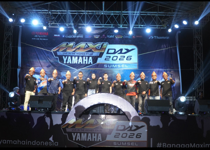 MAXi Day Yamaha 2026 Sambangi Prabumulih, Pertemukan 600 Lebih Rider dari Sumsel, Bengkulu, hingga Bangka
