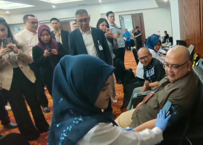 Bank Mandiri Gelar Donor Darah Massal di Palembang, Libatkan 2.800 Pendonor Secara Nasional