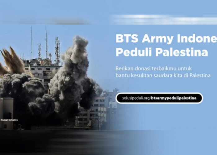 Keren! ARMY Indonesia Galang Bantuan Untuk Palestina, Kumpulan Donasi Rp 1 Milar Dalam 3 Hari