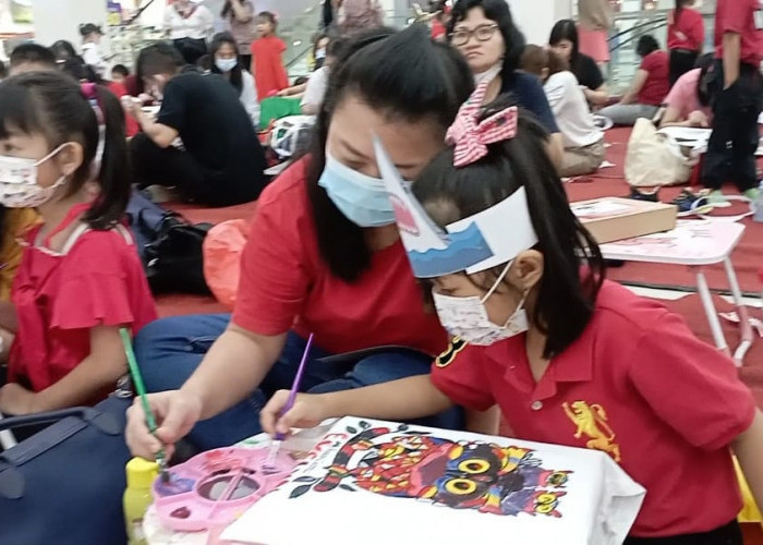 Sambut Imlek,  TK Manggala School Gelar Lomba Mewarnai Anak Kolaborasi dengan Orangtua