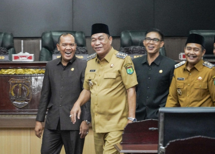 Bupati HM Toha dan Wabup Rohman Kunjungi DPRD Muba, Sinergi Bangun Muba Lebih Cepat 