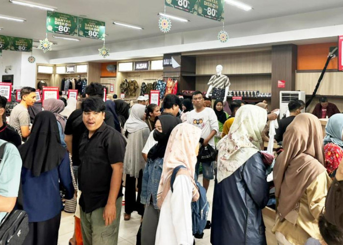 Bludak, Wong Palembang Antusias Datangi Grand Opening Ramayana, Promo Minyak Goreng Ludes 1 Jam