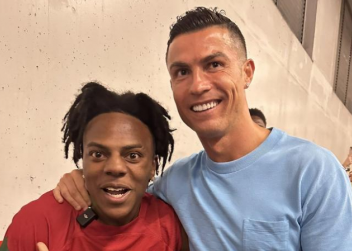 Momen Haru Youtuber IShowSpeed Akhirnya Bertemu Sang Idola Cristiano Ronaldo di Portugal