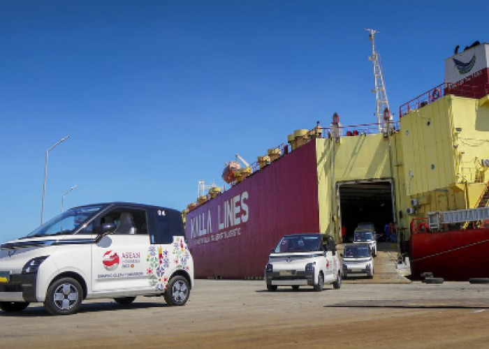 50 Mobil Listrik Wuling Air ev  Tiba di Labuan Bajo, Siap Sukseskan KTT ASEAN 2023