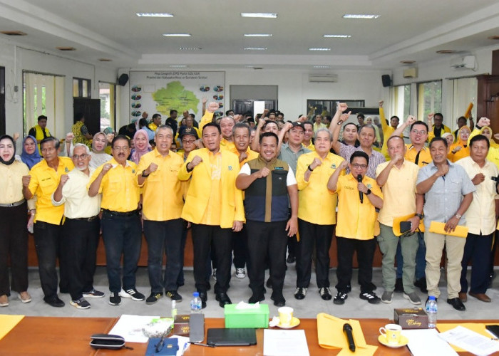 Golkar Sumsel Perkuat Barisan, 181 Pengurus Ikuti Konsolidasi Perdana