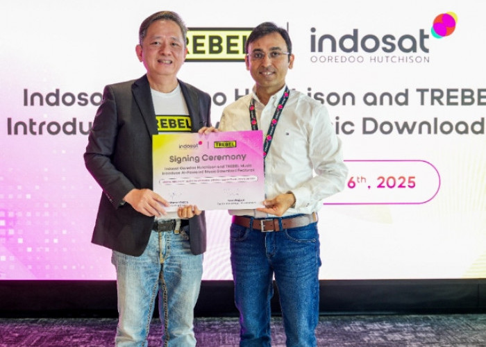 Indosat Ooredoo Hutchison dan TREBEL Music Hadirkan Fitur Download Musik Berbasis AI, Ini Cara Aksesnya