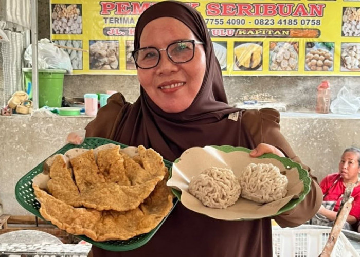 Inovasi Terbaru Pempek Minah Luncurkan Pempek Kulit, Keriting, Lenggang Ukuran Jumbo, Puas dan Kenyang