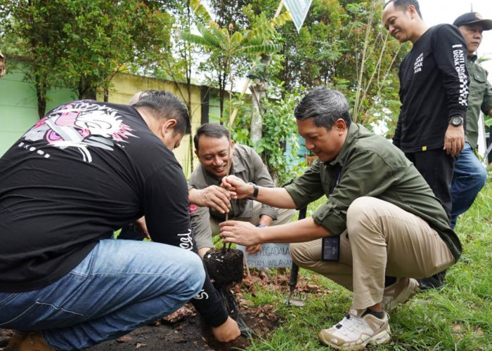 Jaga Kelestarian Lingkungan, PT Pegadaian Kanwil III Palembang Lakukan Aksi Tanam Pohon 