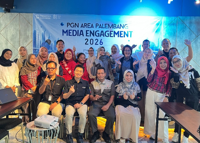 PGN Area Palembang Perkuat Sinergi Mitra Strategis Insan Media, Bangun Informasi Positif bagi Masyarakat