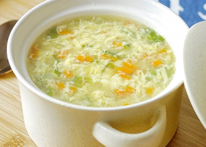 Cara Mudah Bikin Masakan Tionghoa, Pakai Trik Ini Biar Sup Telur Terlihat Lebih Cantik