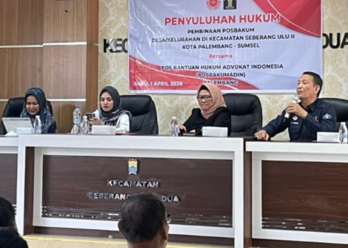 Kemenkum Sumsel Lanjutkan Percepatan Pelaporan Posbankum, Jangkau Seberang Ulu II dan Gandus Palembang 