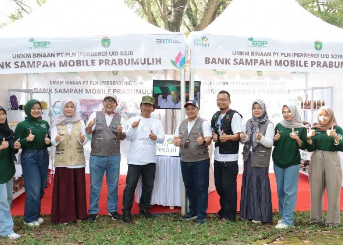 Bank Sampah Binaan PLN UID S2JB di Prabumulih Jadi yang Terbaik se Indonesia 