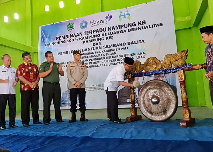 Launching 100 Persen Kampung Keluarga Berkualitas, PALI Bersiap Zero Stunting