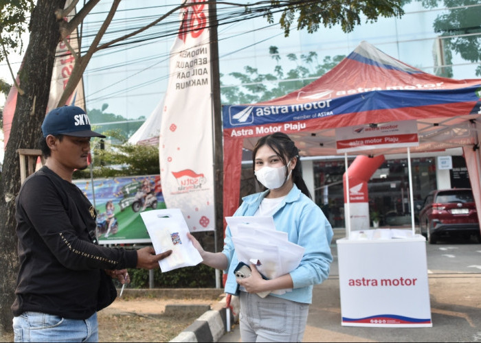 Satu Hati Honda Peduli, Astra Motor Sumsel Bagikan 5.000 Masker dan Paket Kesehatan untuk Masyarakat